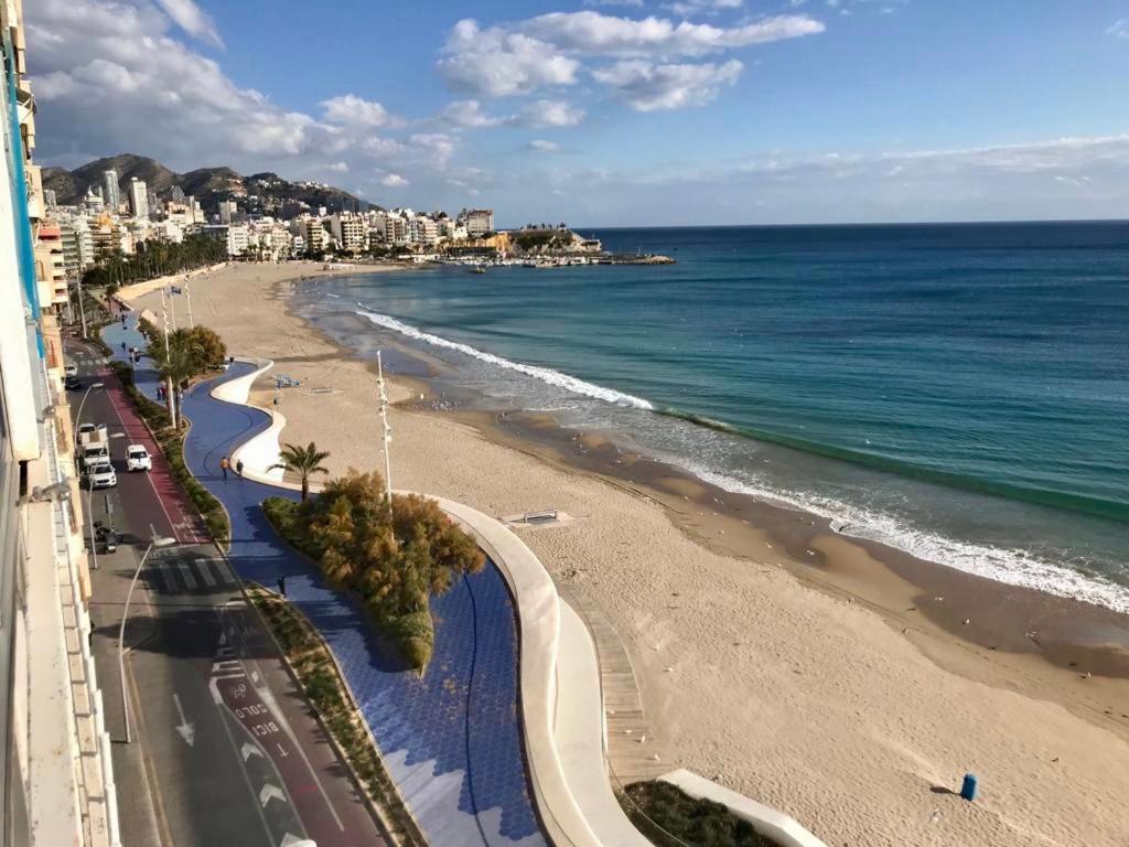 Los Fernandos, 1St Line Beachfront Poniente, 2 Bedroom Apartment Ocean Terrace Бенидорм Экстерьер фото