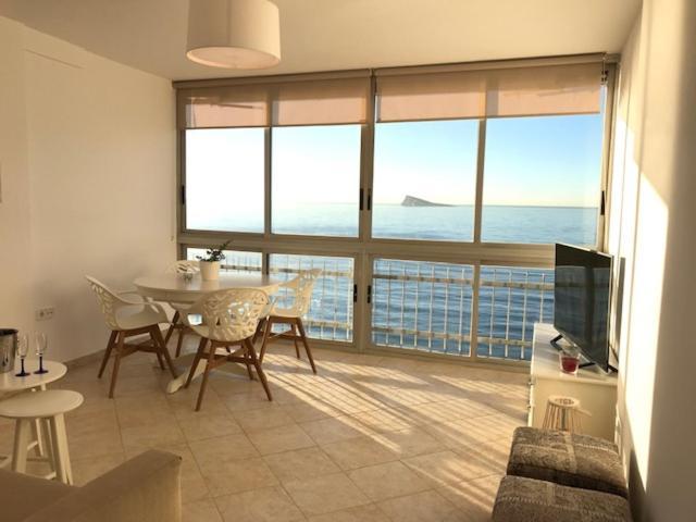 Los Fernandos, 1St Line Beachfront Poniente, 2 Bedroom Apartment Ocean Terrace Бенидорм Экстерьер фото